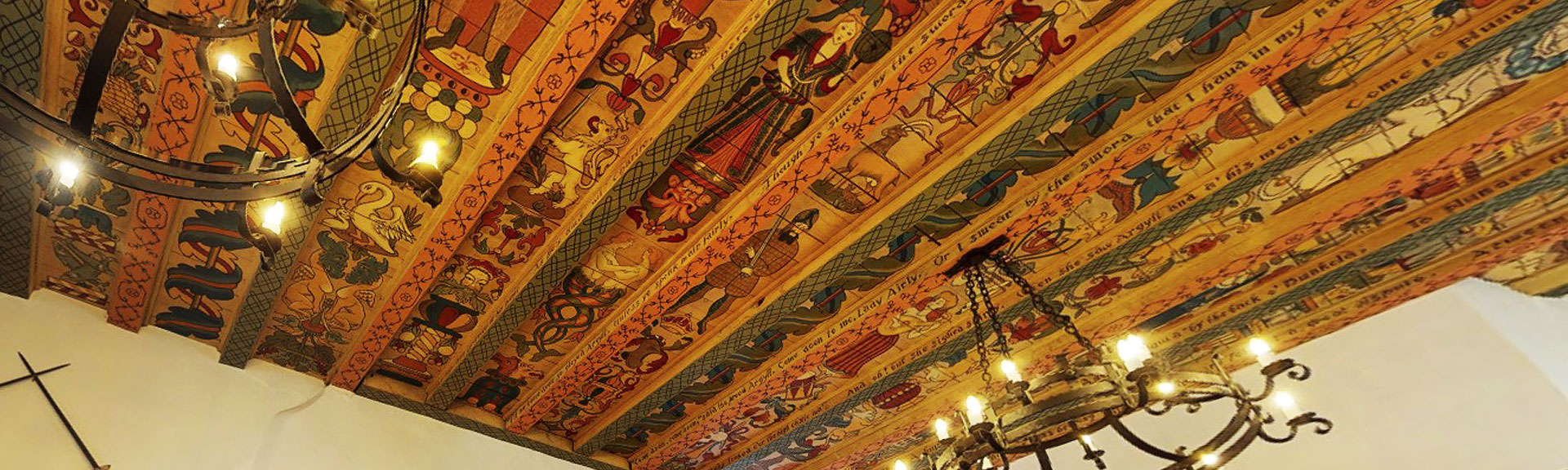 Forter Castle Painted Ceiling 